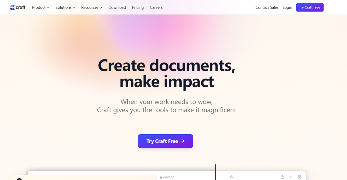 Craft AI Assistant 网站截图