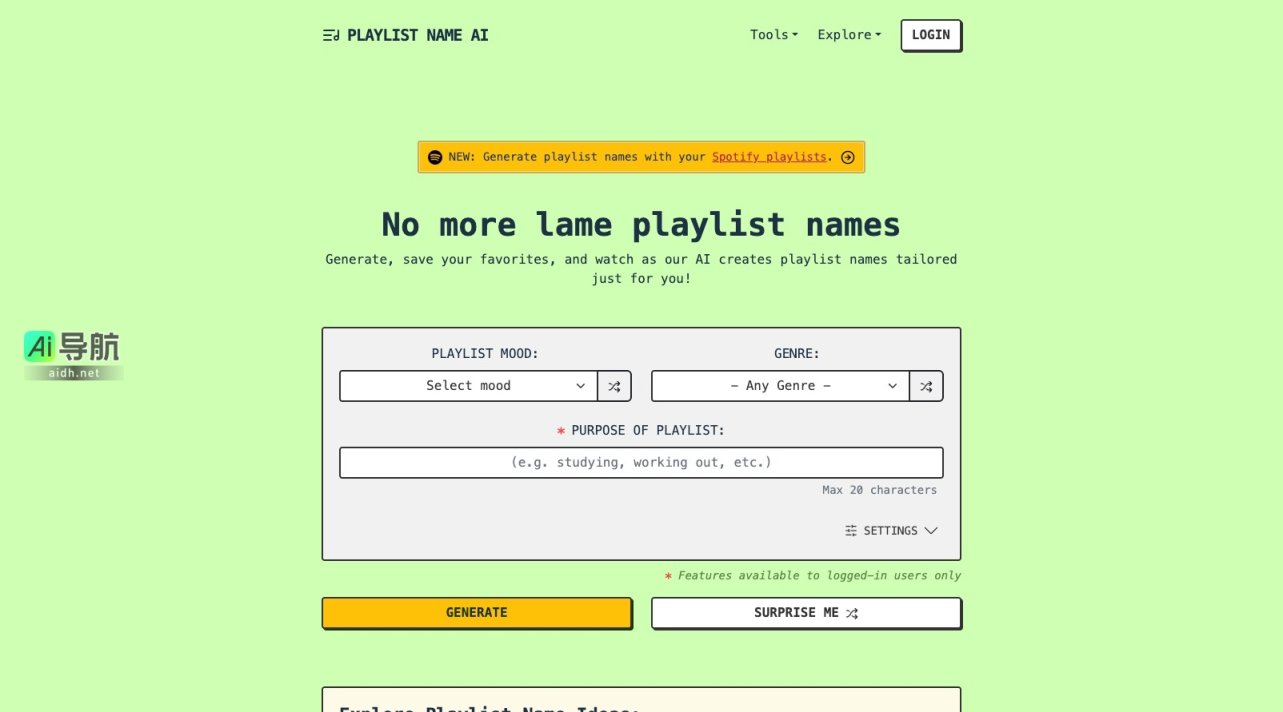 PlaylistNameAI的封面图