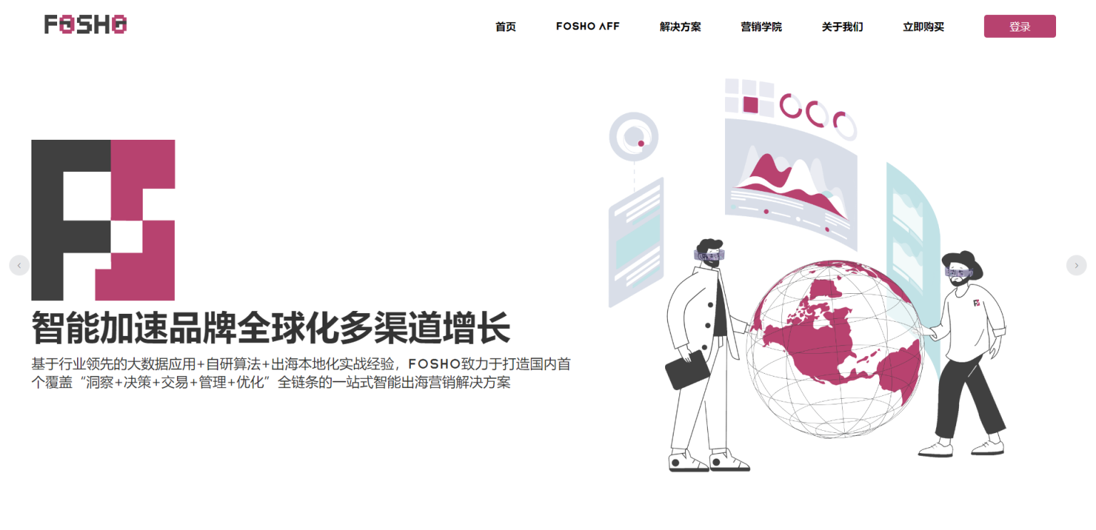 FOSHO 网站截图