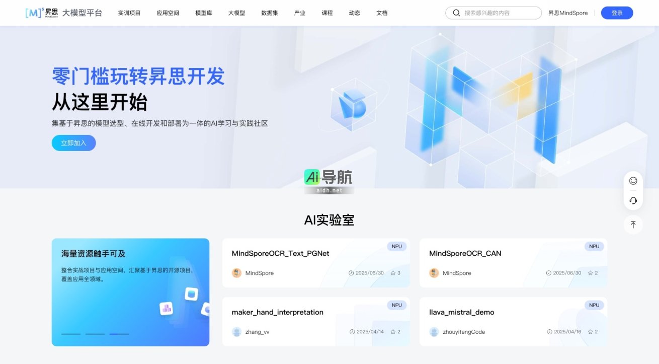 昇思大模型平台的封面图