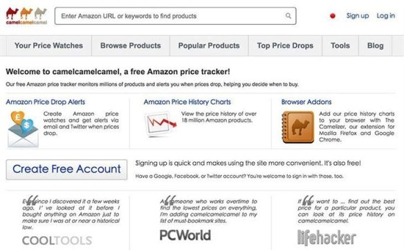 三只骆驼跟踪器 网站截图