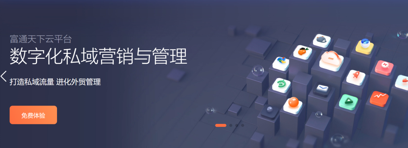 富通天下云平台 网站截图