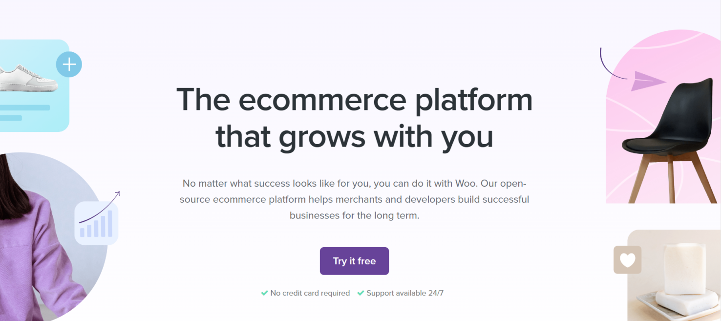 WooCommerce 网站截图