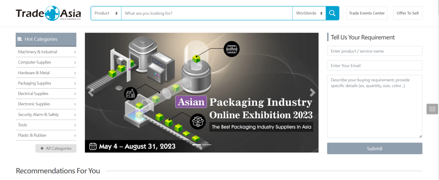 Etradeasia 网站截图