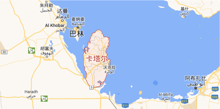 卡塔尔 网站截图