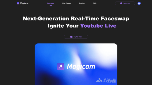 Magicam 网站截图