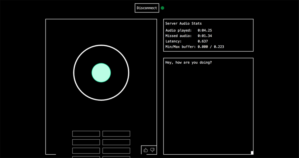 Moshi Chat 网站截图