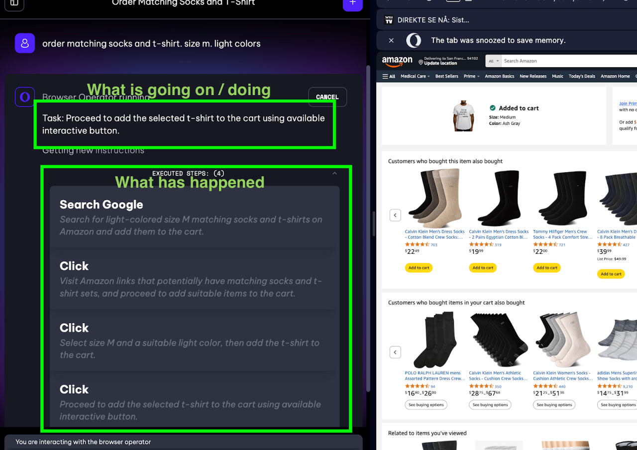 Opera's AI Browser Operator