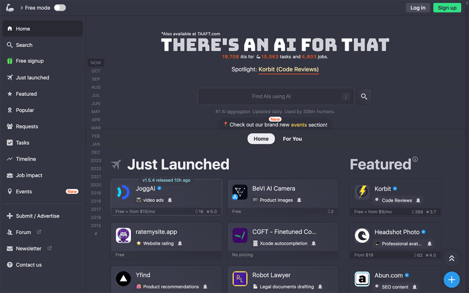 There’s An AI For That