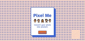 像素画肖像生成工具-PixelMe 网站截图